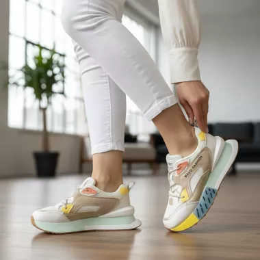 Adidasi dama casual bej CL2312 N7-4